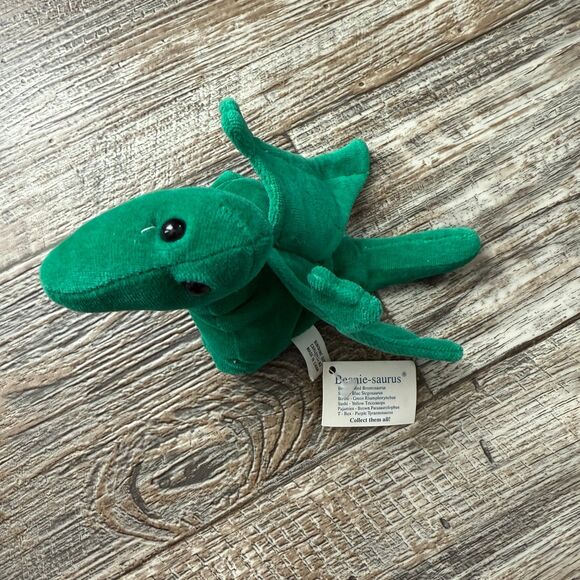 Beanie-Saurus Birdie Dinosaur Plush - Picture 2 of 6